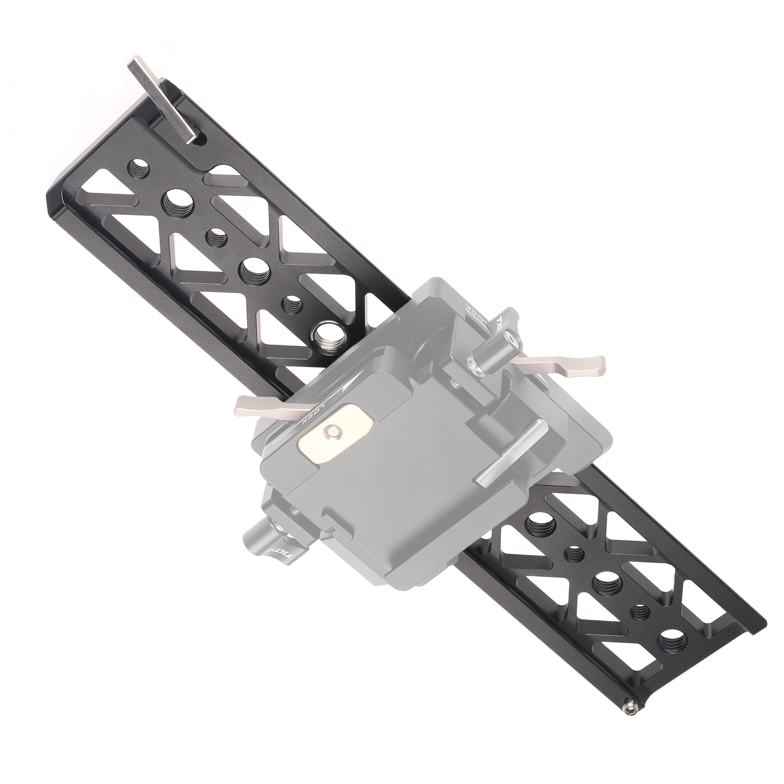 FOTGA Piastra a sgancio rapido leggera a coda di rondine, supporto per gabbia per fotocamera standard Tilta, Nero , 10-Zoll
