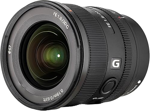 Miniatura 2 de Sony Lente FE de 0.787 in f1.8 G (SEL20F18G) + tarjeta de memoria de 64 GB + kit de filtro + mochila + lector de tarjetas + trípode flexible +