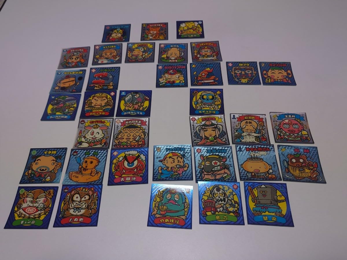 202枚ビックリマンシール　ブラックゼウス　サタンマリア　　旧ビックリ　遊戯王等 202枚ビックリマンシール ブラックゼウス サタンマリア 旧