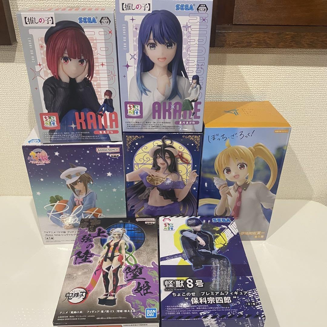 Amazon.co.jp: アニメキャラクター フィギュア まとめ売り 7点セット 