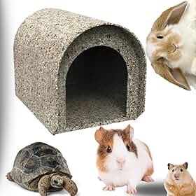 Toca Casa Pet Iglu Área Externa Quintal Casinha de Madeira Reciclada Ecológica para Coelho Tartaruga Galinha Jabuti Abrigo Casinha para Animais (Porquinho da índia)