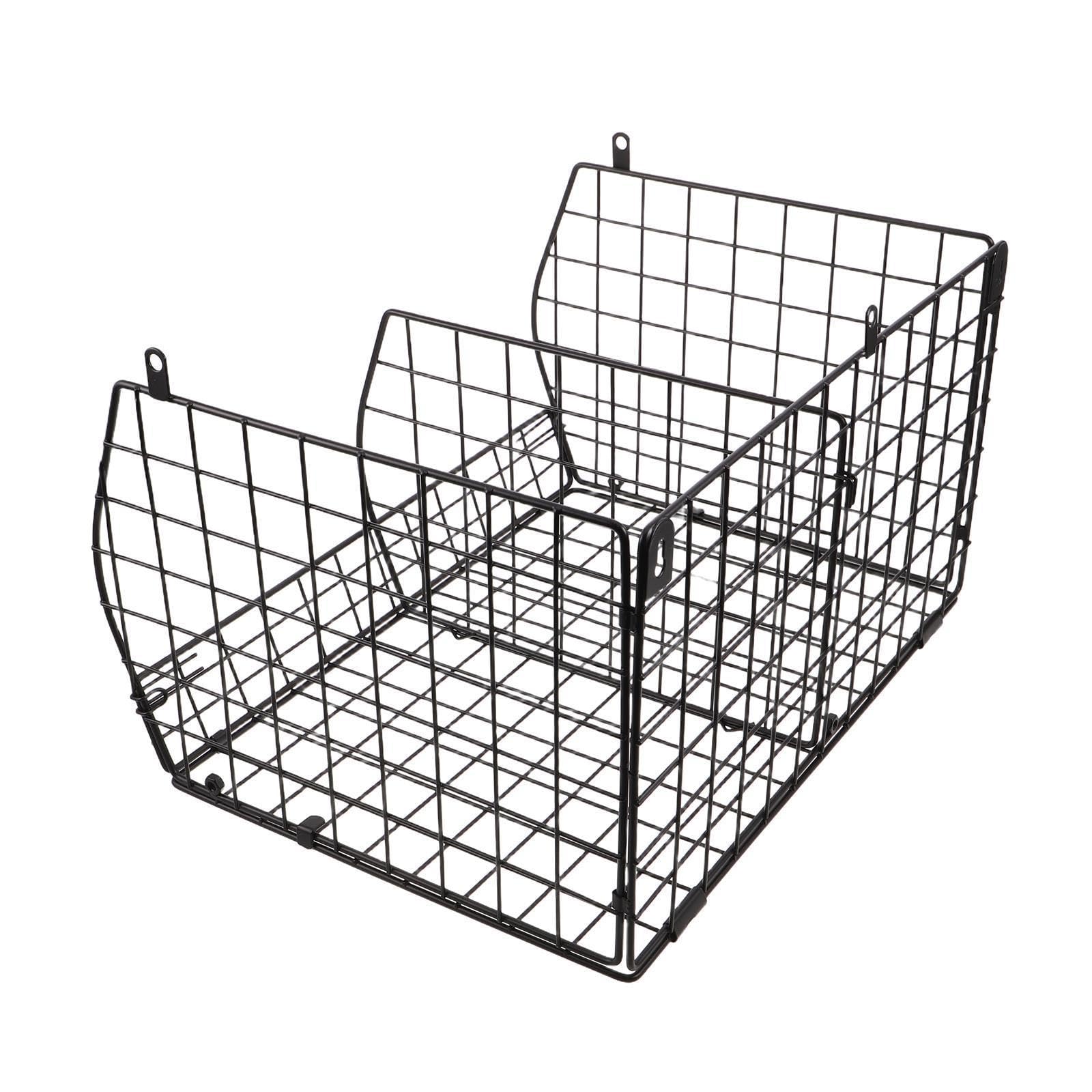Organizador Negro Apilable de Acero al Carbono Latas de Refresco