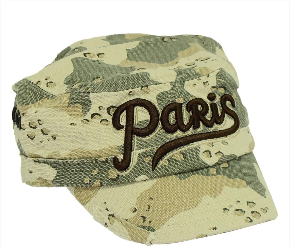 Souvenirs of France - Paris Women's Cuban Cap - Beige