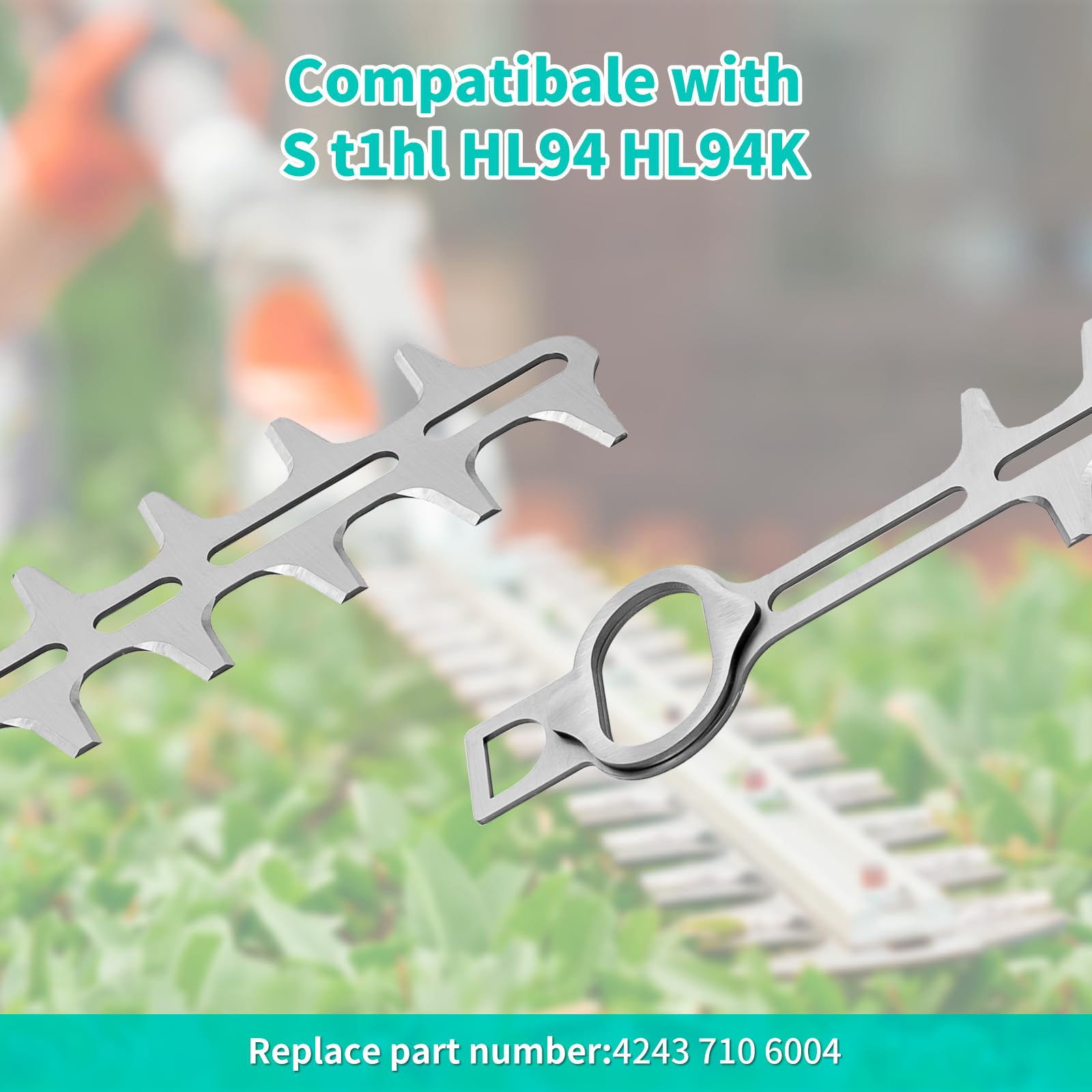 Sustituye a la pieza n.º 4243 710 6004 de 24 pulgadas para cortasetos HL94 / HL94K