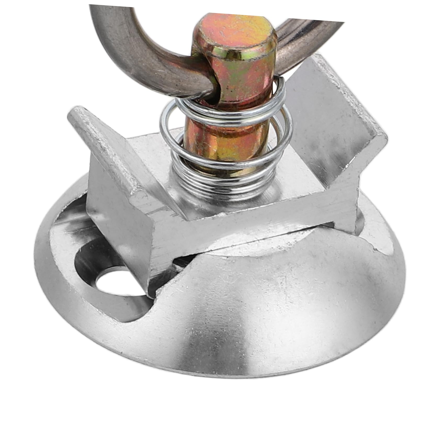 ABOOFAN 1juego Puntos De Anclaje Redondos Para Fijación Rápida De Carga De Vehículos Kit De Tornillos De Anclaje Para Transporte De Moto y Seguridad El Maletero