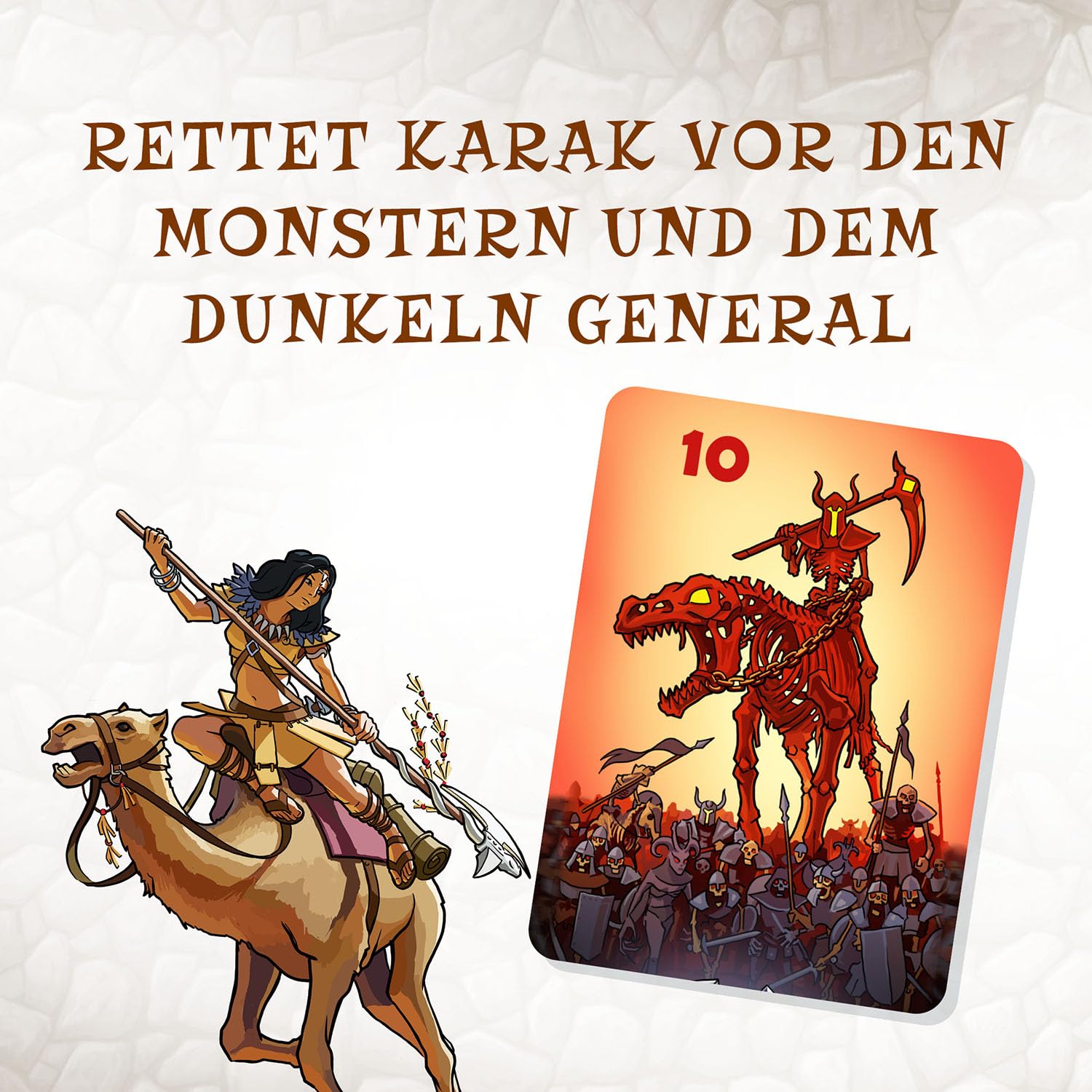 KOSMOS Karak 2 - Das Abenteuer geht weiter, Familienspiel ab 10 Jahre | für 2-5 Personen, Fantasy Abenteuer Spiel, Brettspiel mit Würfeln, deutsche Anleitung