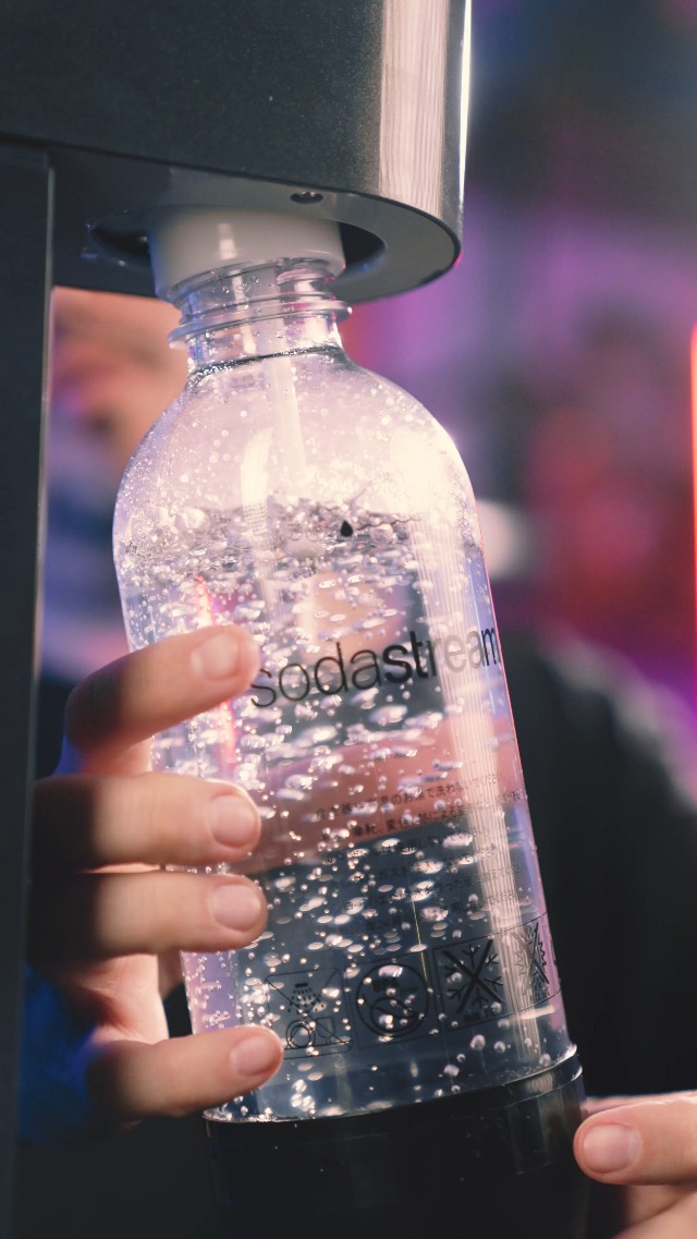 Soda Stream Máquina para Gaseificar Água, Genesis, Preto, Modelo