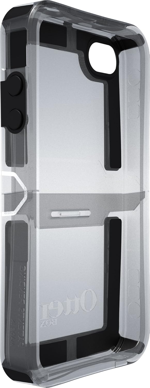 OtterBox 77-18916 Reflex Series Hybrid Case for iPhone 4S - Retail Packaging - Gunmetal
