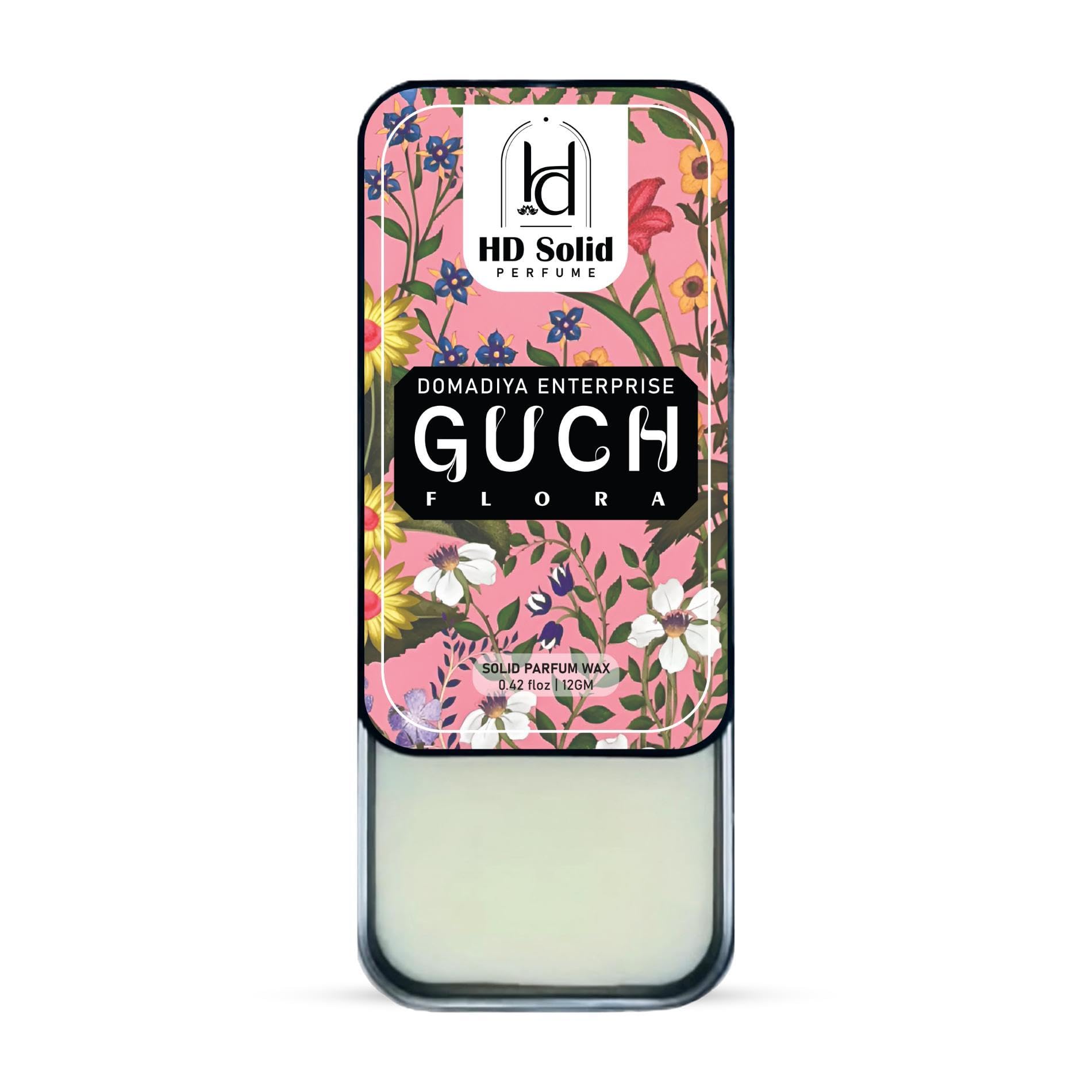 Luxury Long-Lasting Solid Perfume Balm for Men and Women | Natural Essential Oil Based Travel-Friendly Pocket Fragrance | Alcohol-Free Skin-Friendly Perfume Stick for Everyday Freshness and Confidence (24 gm, guch)-picture-10