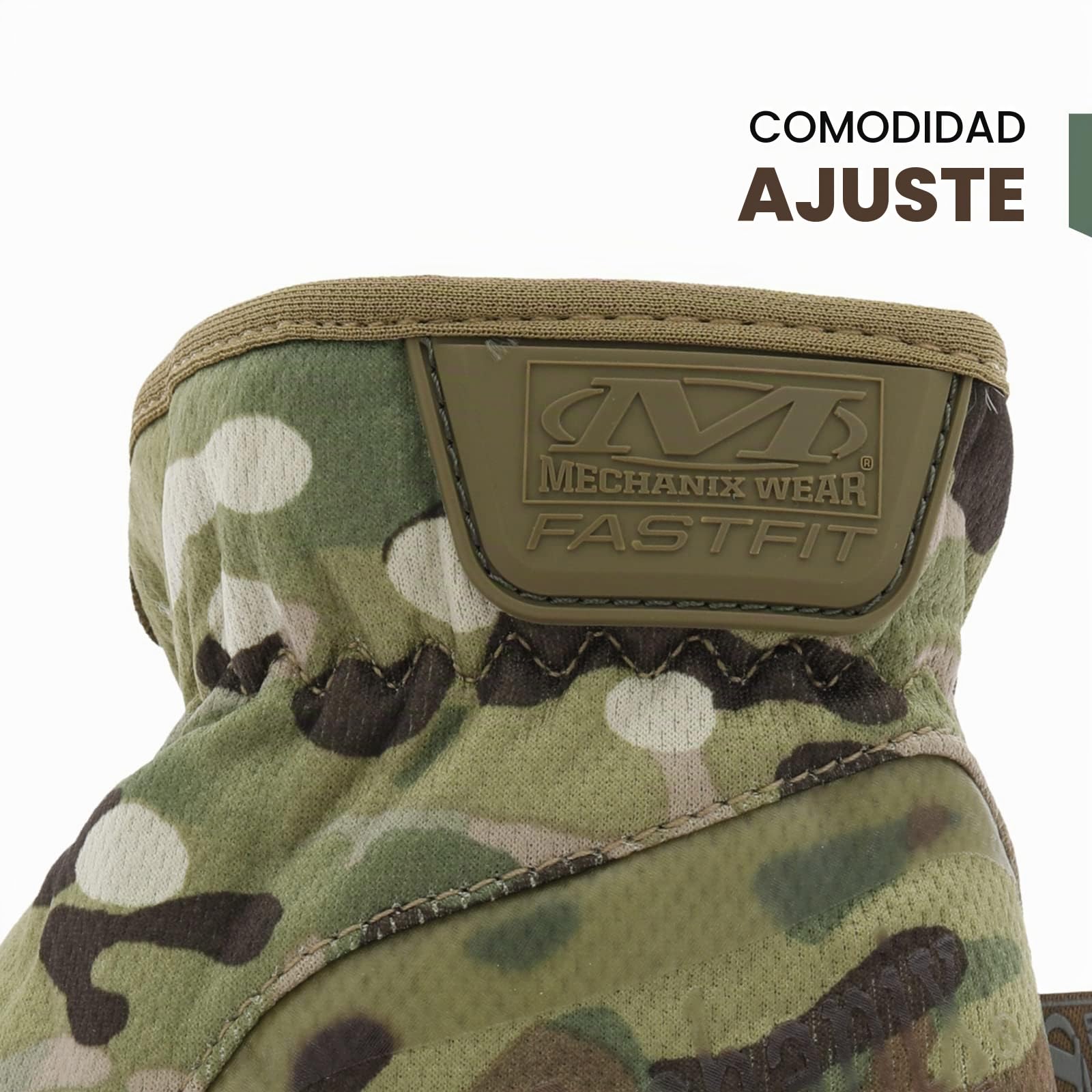 Mechanix Wear - MultiCam FastFit Touch Screen Guantes (Large, Camuflaje)