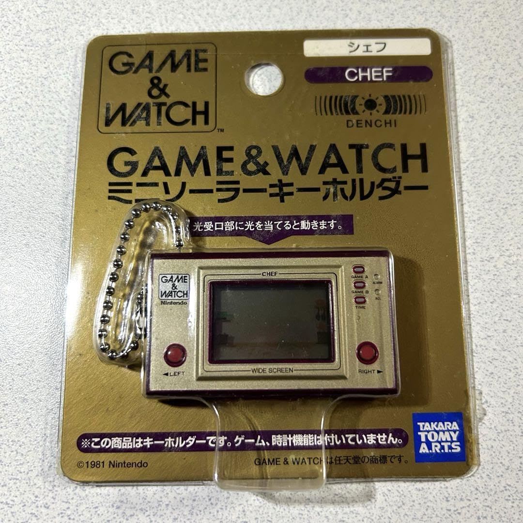 Amazon.co.jp: ゲーム&ウォッチ ミニソーラーキーホルダー