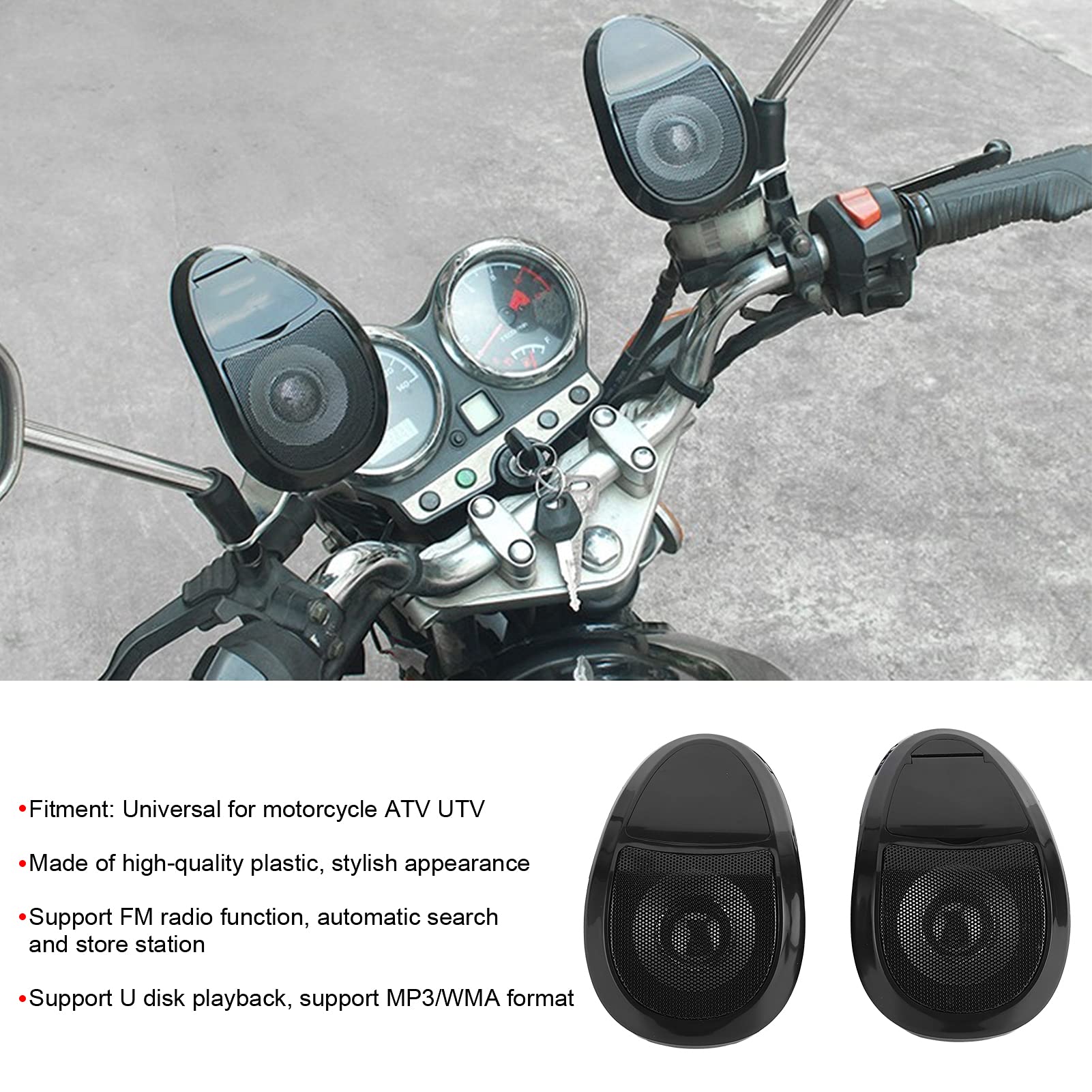 ユニペックススピーカー　ブルートゥースセット　12v汎用　バイク　新品 ユニペックス スピーカー & Bluetooth セット 拡声器 アンプ 12v汎用