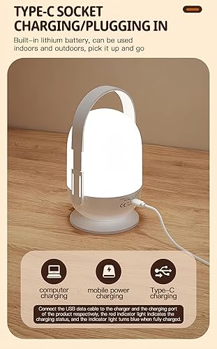 Miniatura 5 de Luces portátiles para camping, luces de campamento recargables, linternas de campamento, para huracán, cortes de energía, senderismo, pesca