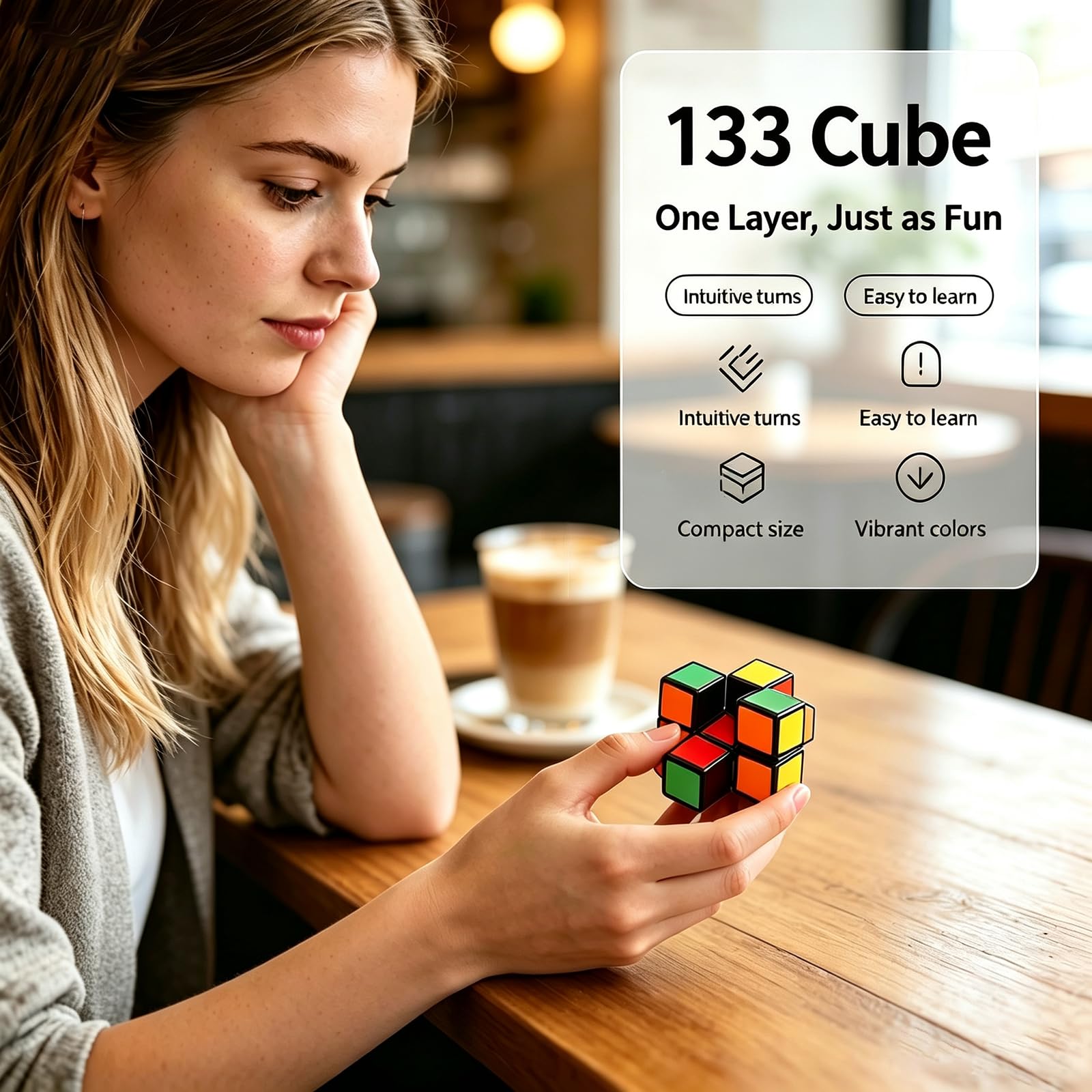 Amazon.com: SUN-WAY 1x3x3 Magic Cube Floppy 133 Speed Cube, Black