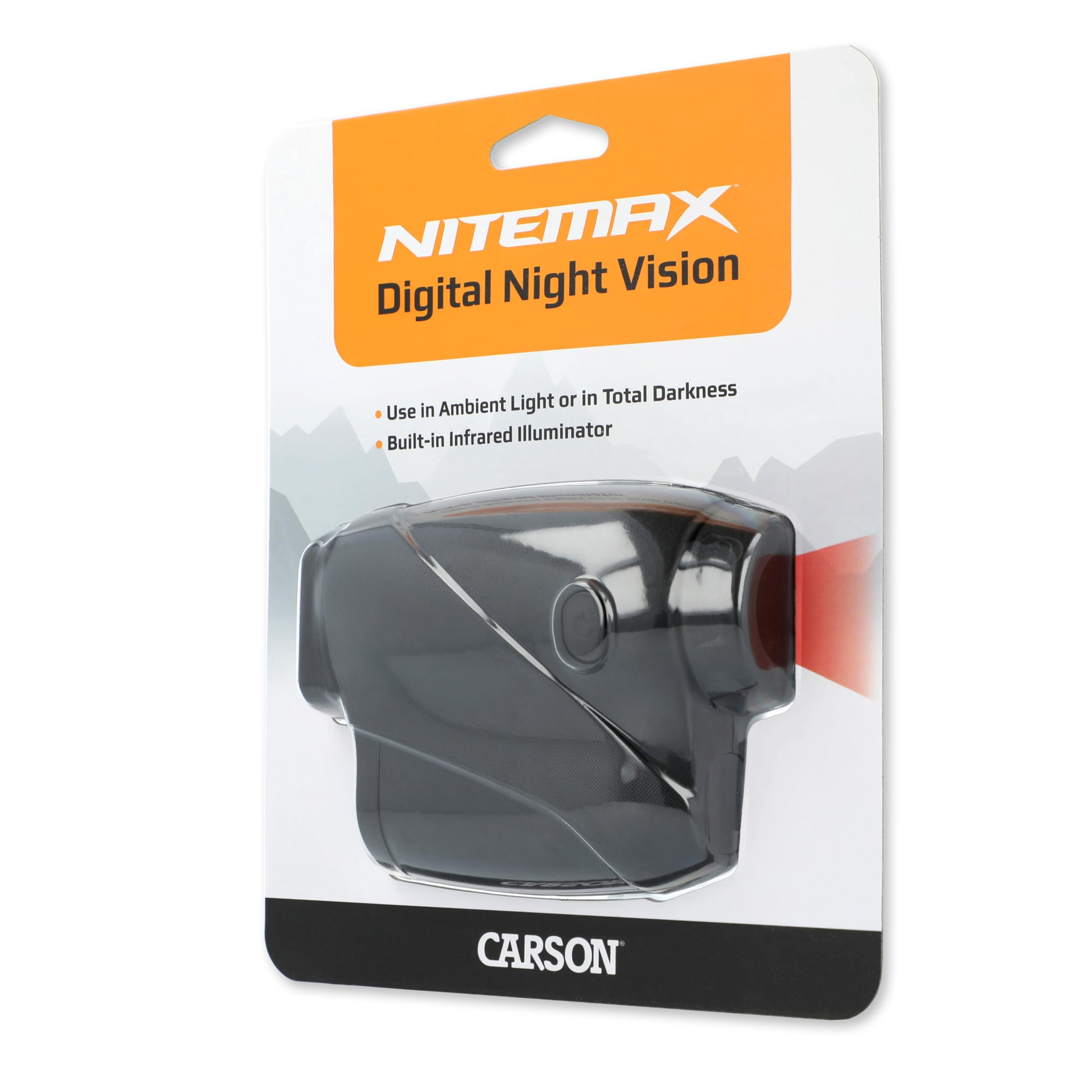 Carson NiteMax Monoculare Digitale per Visione Notturna con Illuminatore a Infrarossi Integrato (NV-300)