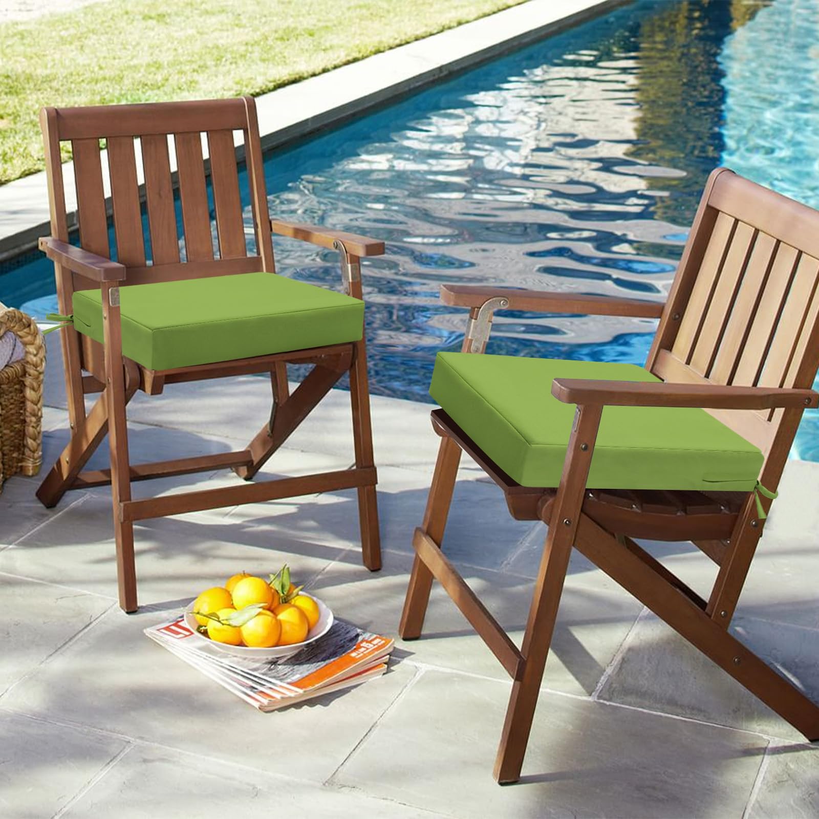 Amazon Waterproof Patio Cushions Outdoor Chair Cushions (Set Of 4) -  18.5x16\, image size:1600x1600