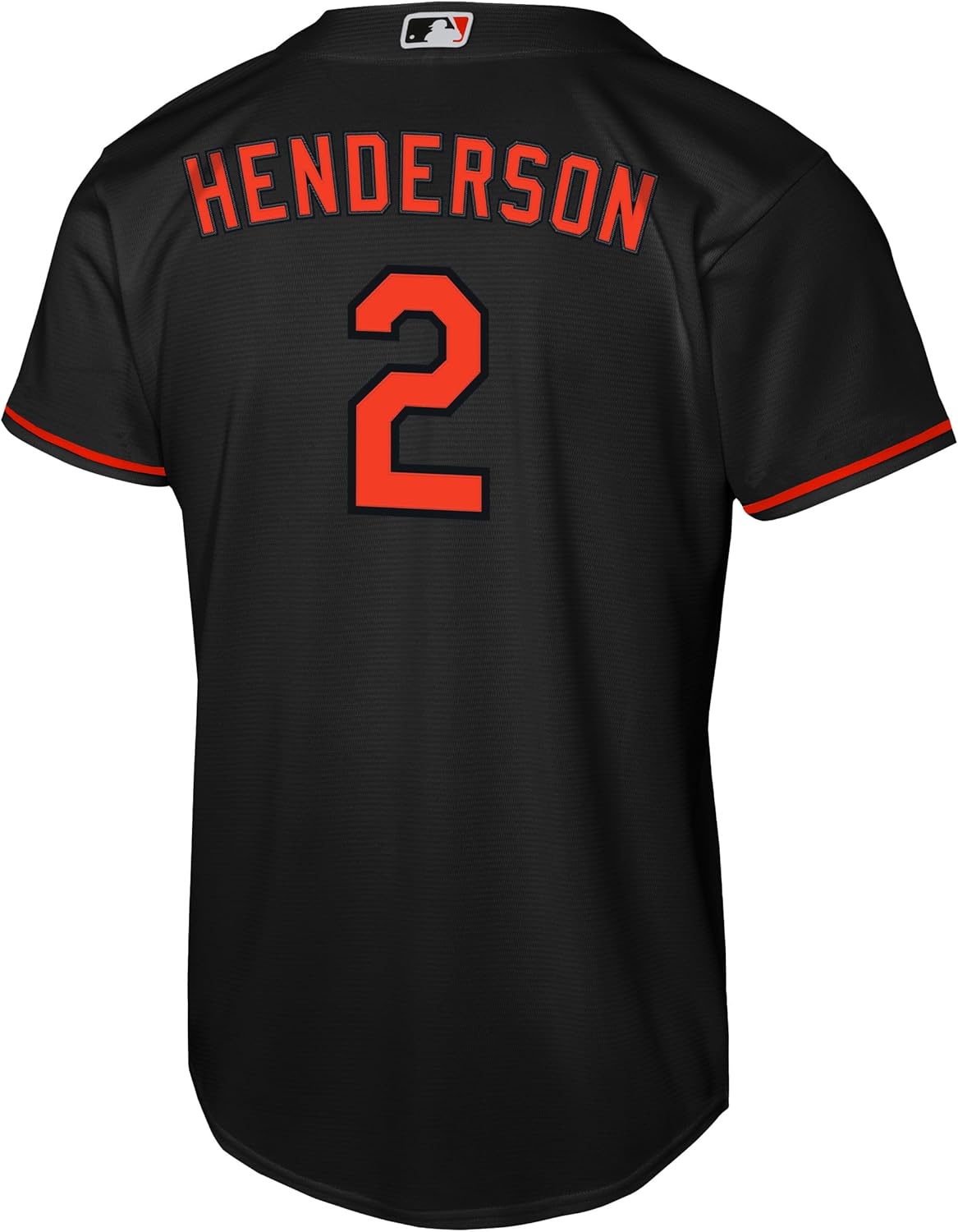 Gunnar Henderson Baltimore Orioles MLB Kids Youth 8-20 Black Alternate Player Jersey
