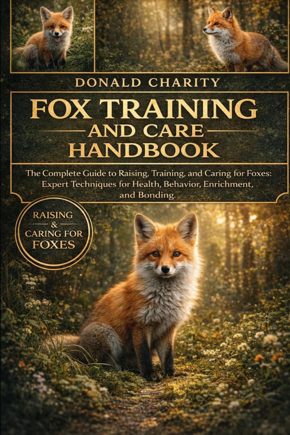FOX TRAINING AND CARE HANDBOOK: The Complete Guide to Raising, Training, and Caring for Foxes: Expert Techniques for Health, Behavior, Enrichment, and Bonding.