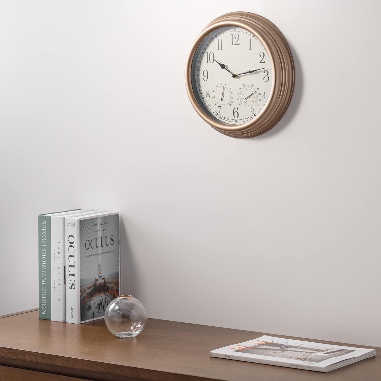 Reloj Exterior Impermeable