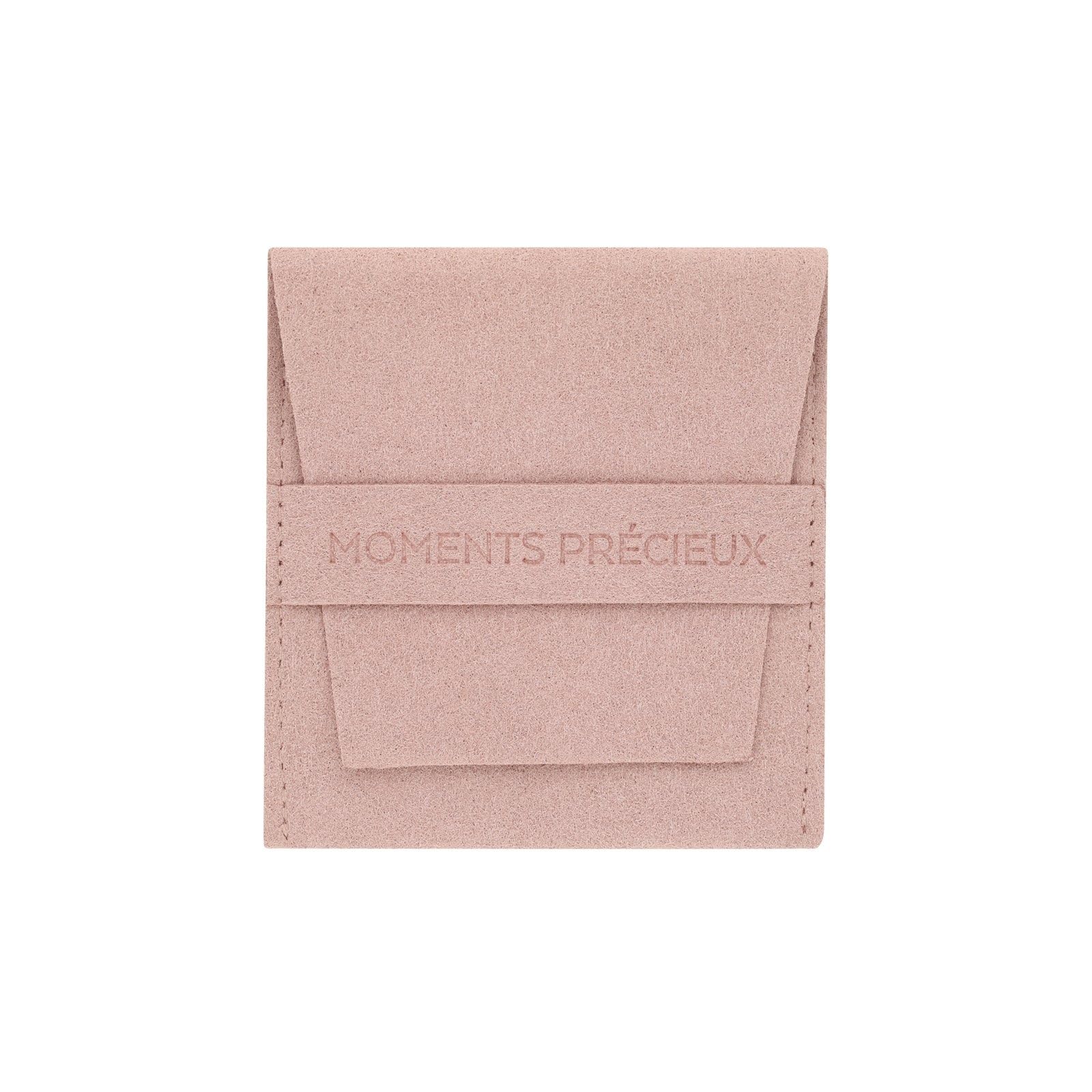 Moments Precieux - Pulsera infantil con placa personalizada, color plateado