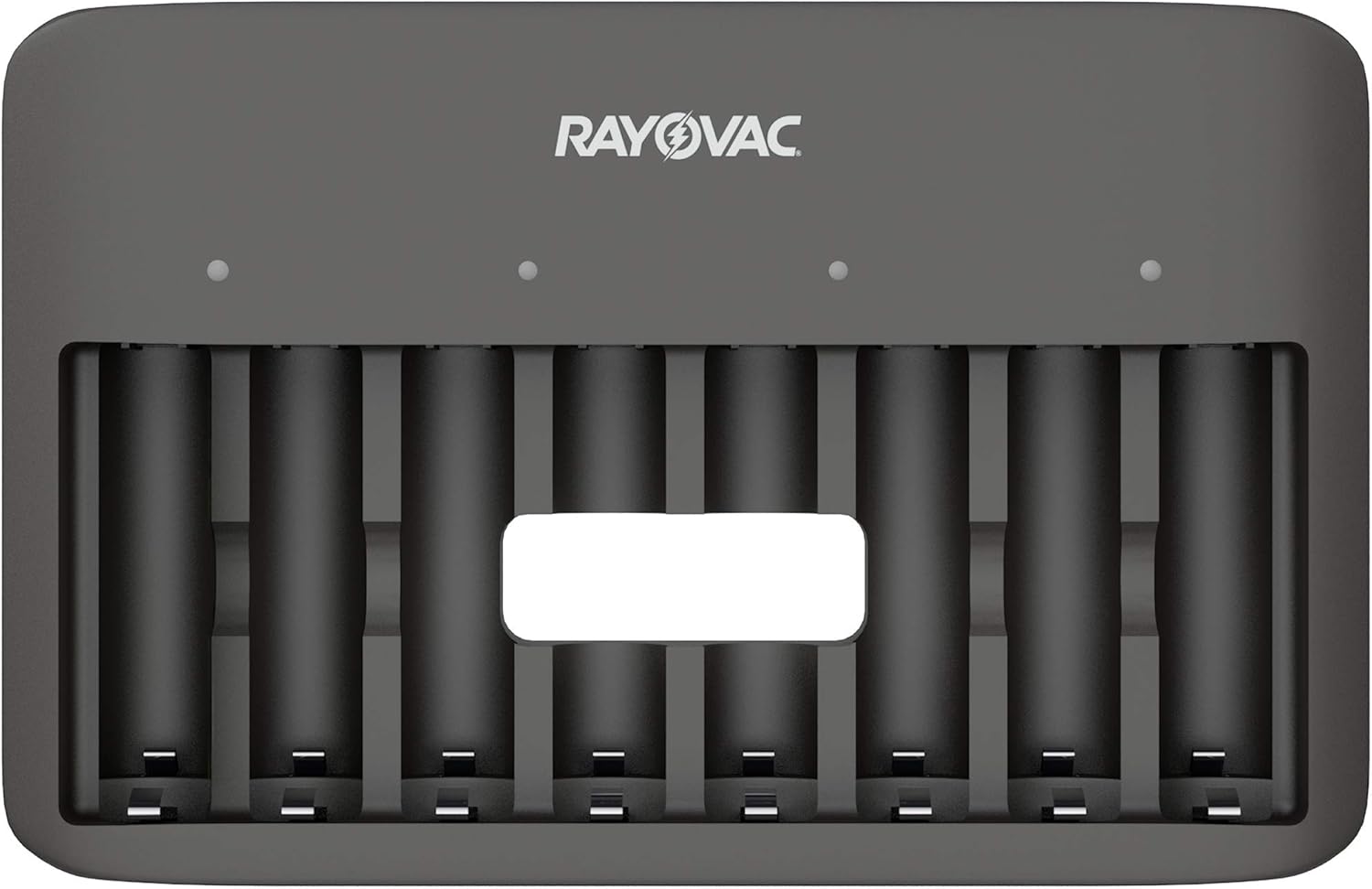 Rayovac USB Battery Charger, 8 Bay Charger for Rechargeable Batteries, 1 Count : Electronics