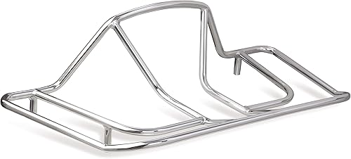 Miniatura 1 de Show Chrome Accessories 52-610 Deluxe Maletero Portaequipajes, Plata