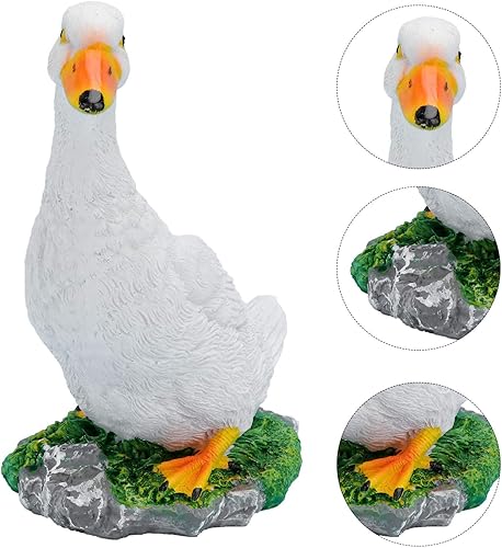 Miniatura 4 de Vaguelly Adorno simulado de jardín de hadas, decoración artificial, estatuas de animales, manualidades para niños, estatuas al aire libre, estatuas