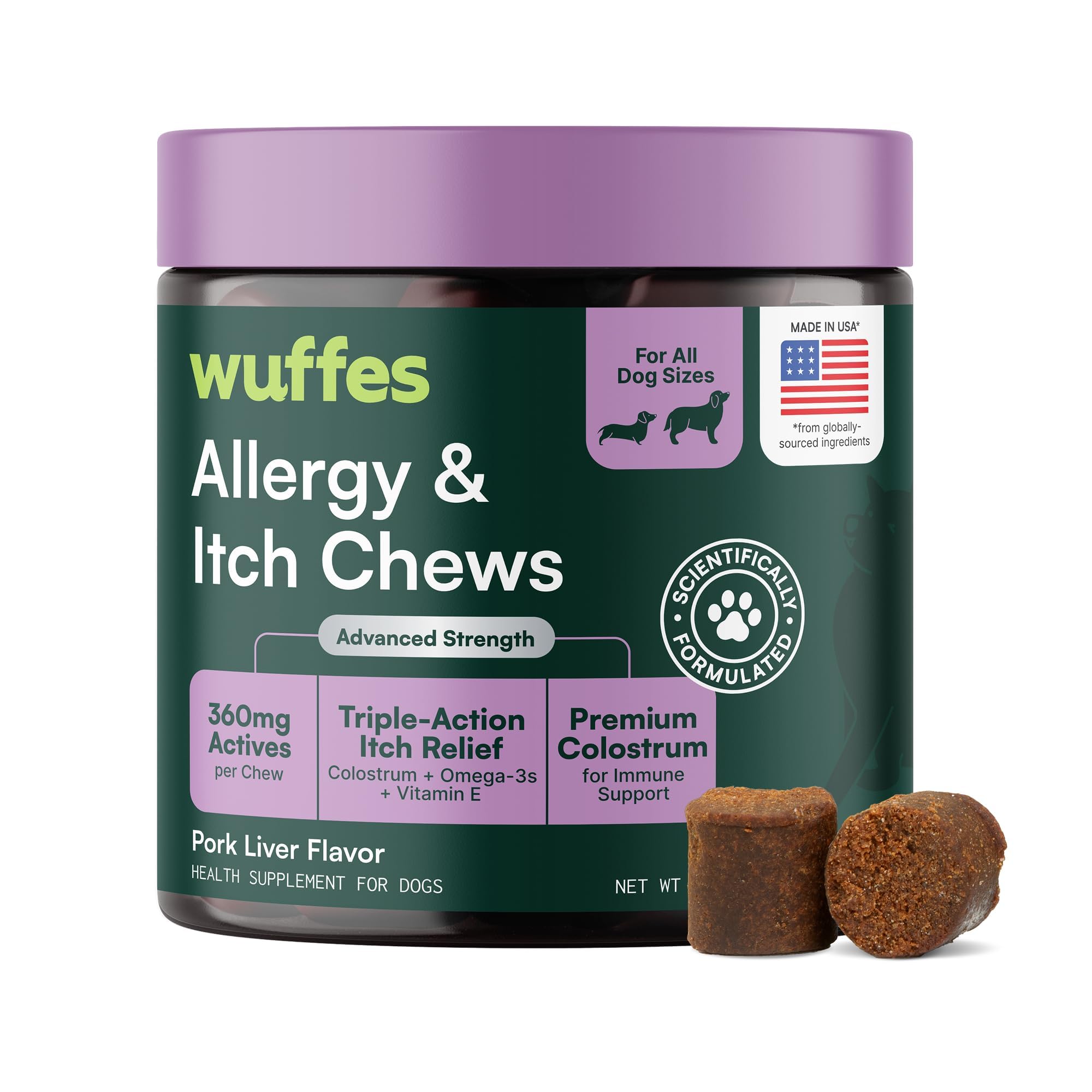 Wuffes Allergy and Itch Chews