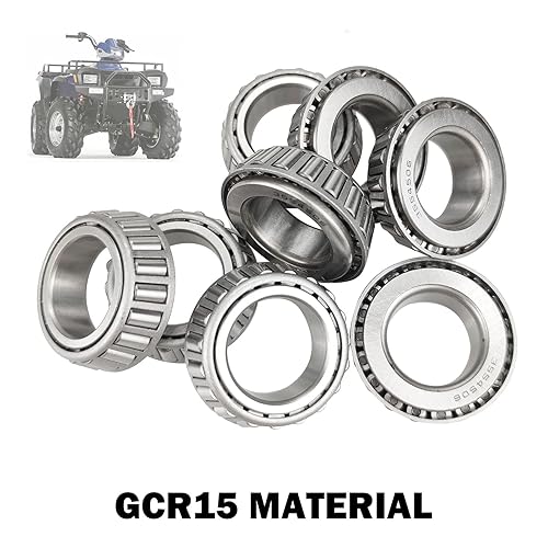 Miniatura 4 de Kit de rodamientos y sellos de rueda delantera compatible con Polaris Sportsman/Worker/Xplorer/Magnum/Xpedition/Diesel/Scrambler/Big Boss