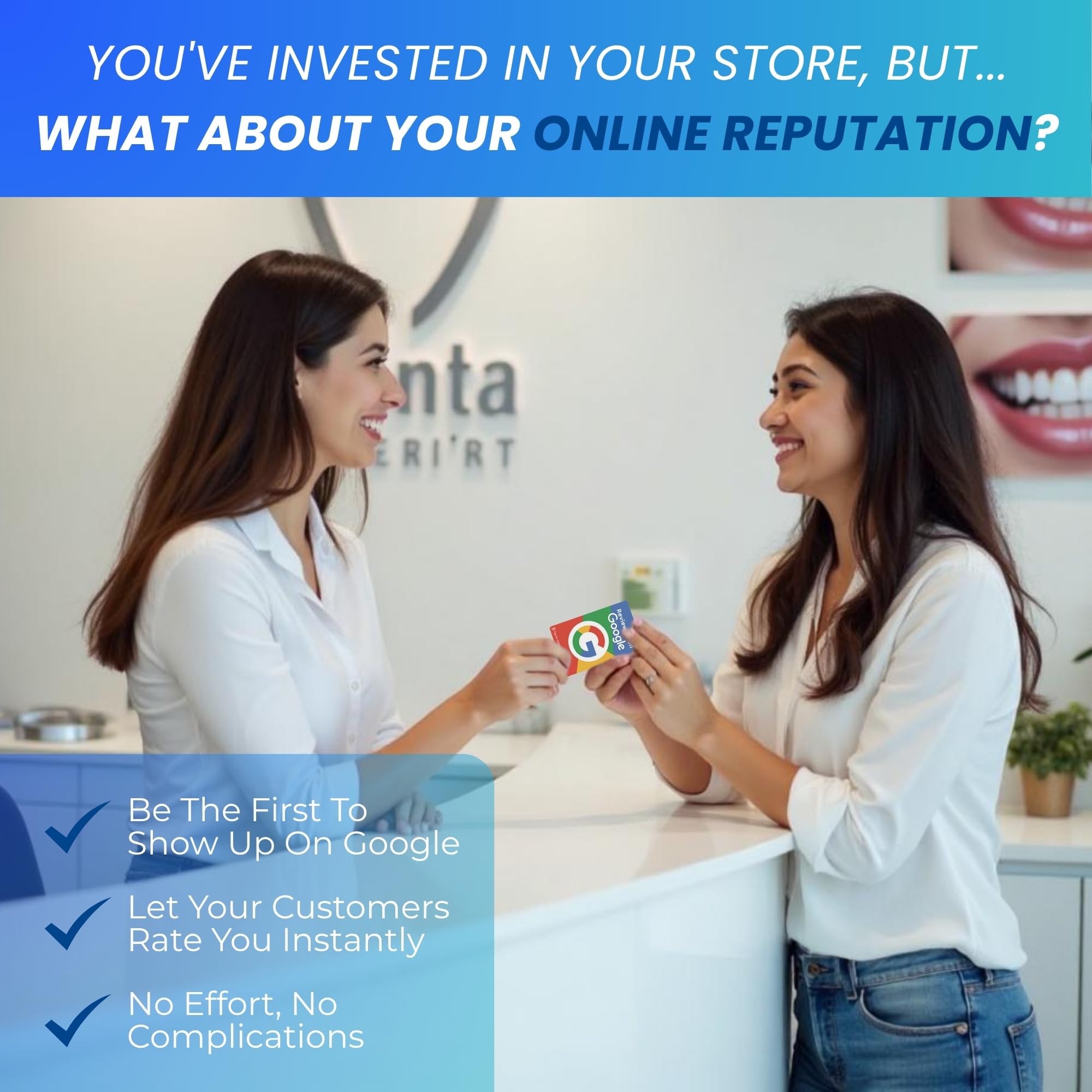 MESSAGENES - Tarjeta con NFC y QR | Tarjeta para Conseguir Reseñas | Compatible con Google Business | Pack 4 Unidades | QR Dinámico Editable | Analíticas de Escaneo | Sirve para iPhone y Android