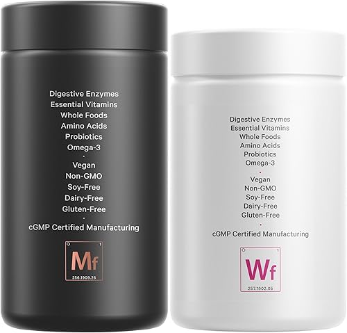 Miniatura 3 de Codeage Paquete multivitamínico diario: Multivitaminas para mujeres y hombres, vitaminas B, probióticos, mezclas a base de alimentos, 120 cápsulas