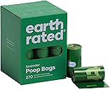 Earth Rated Earth Rated Poop Bags for Dogs, Guaranteed Leak Proof and Extra Thick Waste Bag Refill Rolls, Lavender Scented, 270 Bags