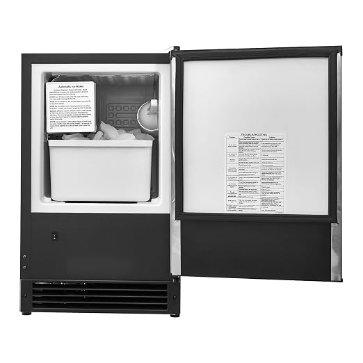 Fabricadora de hielo empotrable VEVOR 15 libras/día miniatura 9