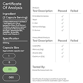 Citrus Bergamot Supplement, 1000mg, 60 Capsules - Supports Healthy Cholesterol & Triglyceride Levels - 1,000mg Servings (Bergamonte Standardization) by Double Wood