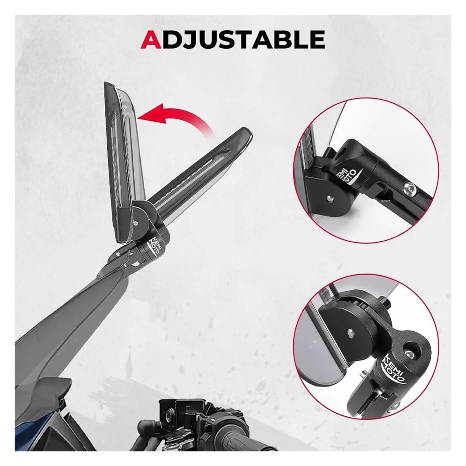 Deflettori Per R1200 1250GS F750GS G310GS RnineT Estensione Parabrezza Per Motocicletta Spoiler A Morsetto Deflettore Parabrezza Parabrezza Deflettore