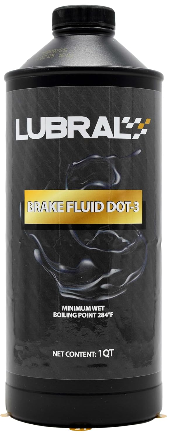 Brake Fluid DOT 3 1QT / 12 Pack