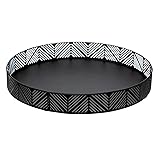 Well Home - Bandeja cesto Negra 29,5x4,4 cm