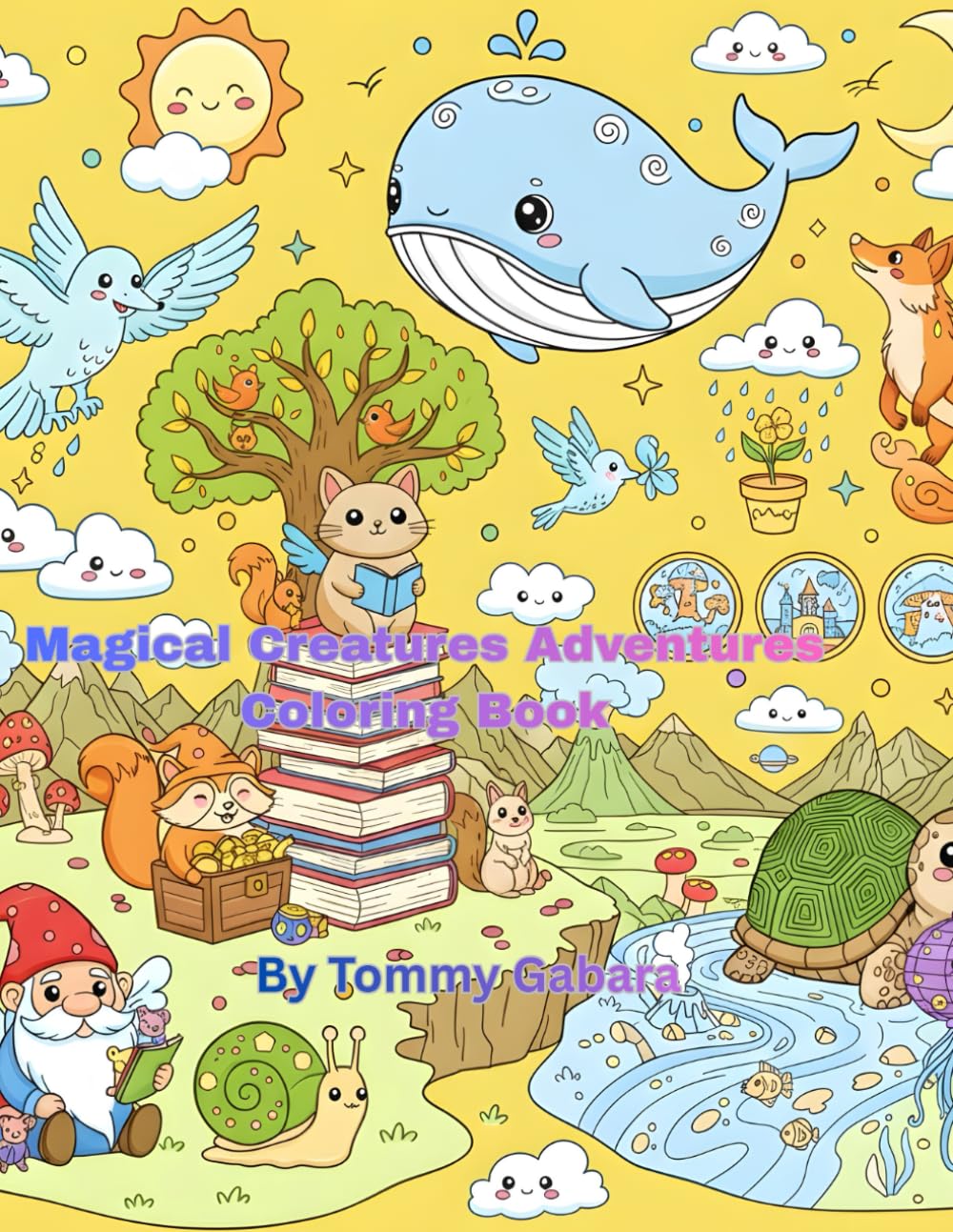 Magical Creatures Adventures: Coloring Book