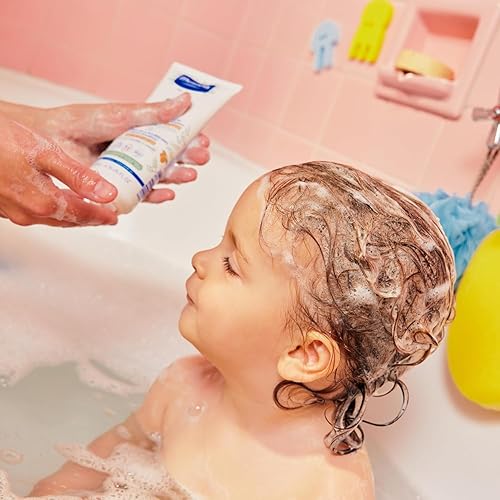 Miniatura 3 de Mustela Champú en crema desenredante y nutritiva, manteca de karité natural y aguacate, cabello rizado y encrespado, probado por dermatólogos y