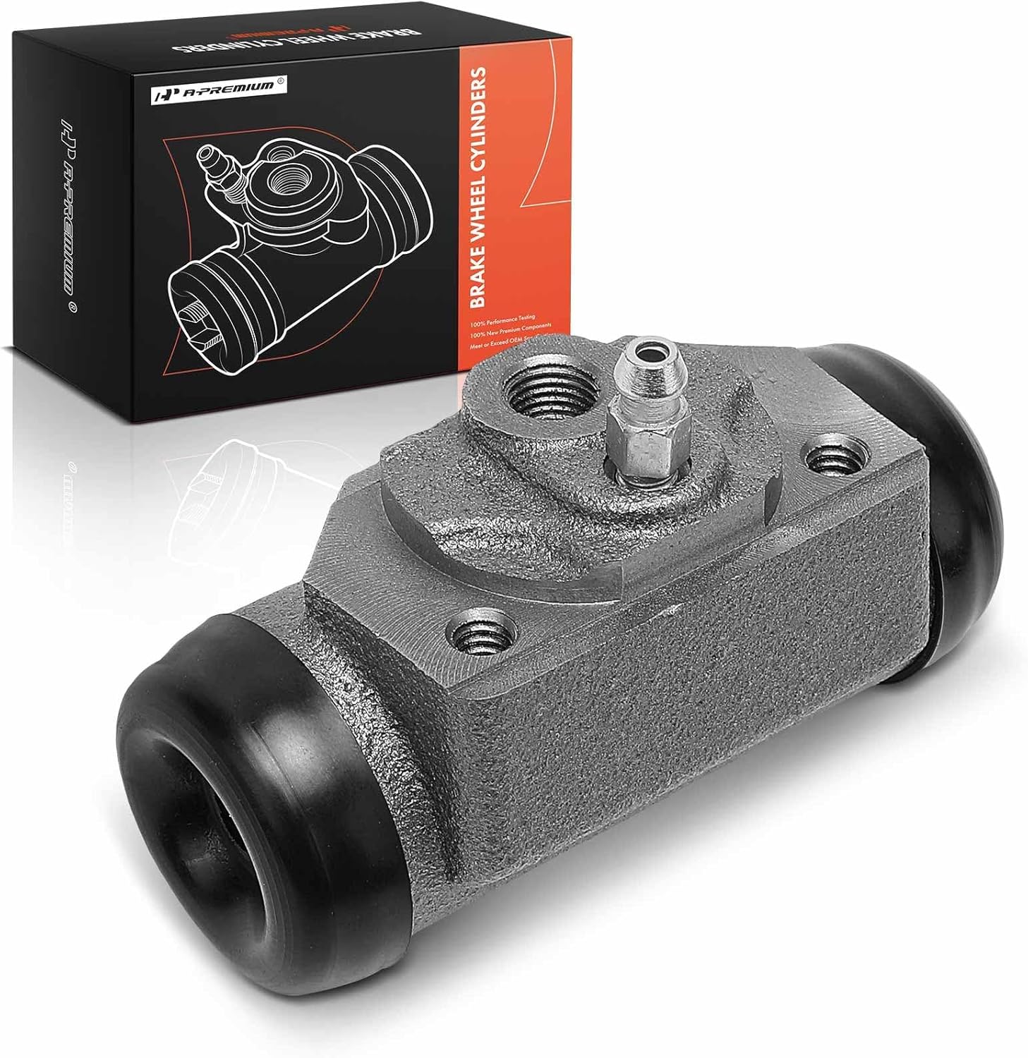 A-Premium Rear Drum Brake Wheel Cylinder Compatible with Select Chrysler, Dodge and Plymouth Models - Imperial, B100, B100 Van, B200, B200 Van, D100, D100 Pickup, D150, PB100, PB100 Van, PB200