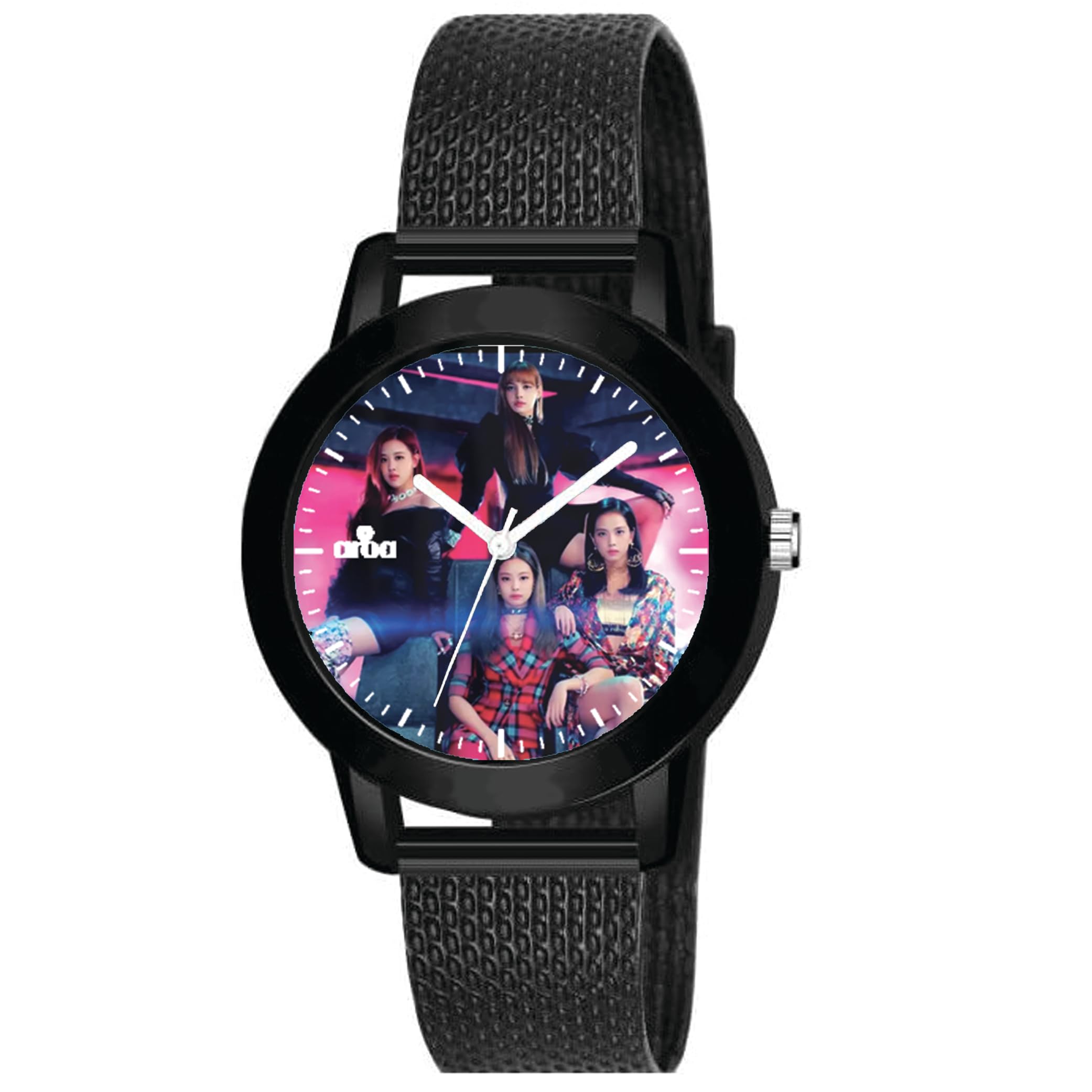 AROA Watch for Womens with Ddu-Du Ddu-Du Blackpink Model :864 in Black Metal Type Rubber Analog Watch Lavender Dial for Women Stylish Watch for Girls (B0CCDXS4L4) Amazon Price History, Amazon Price Tracker