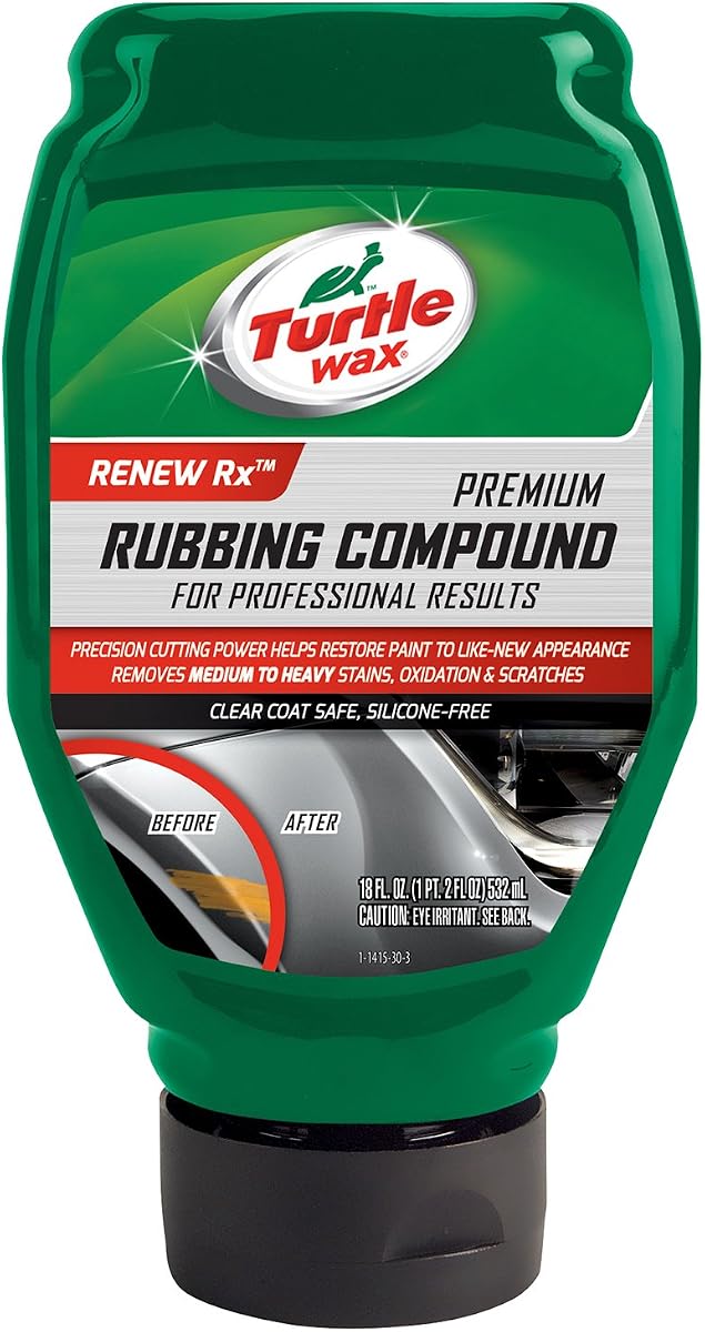 T-415-6PK Premium Grade Rubbing Compound - 18 oz., (Pack of 6)