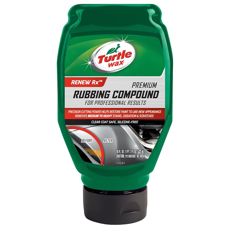 Turtle Wax T-415-6PK Composto Abrasivo Automotivo de Corte Médio para Polimento, 510 g