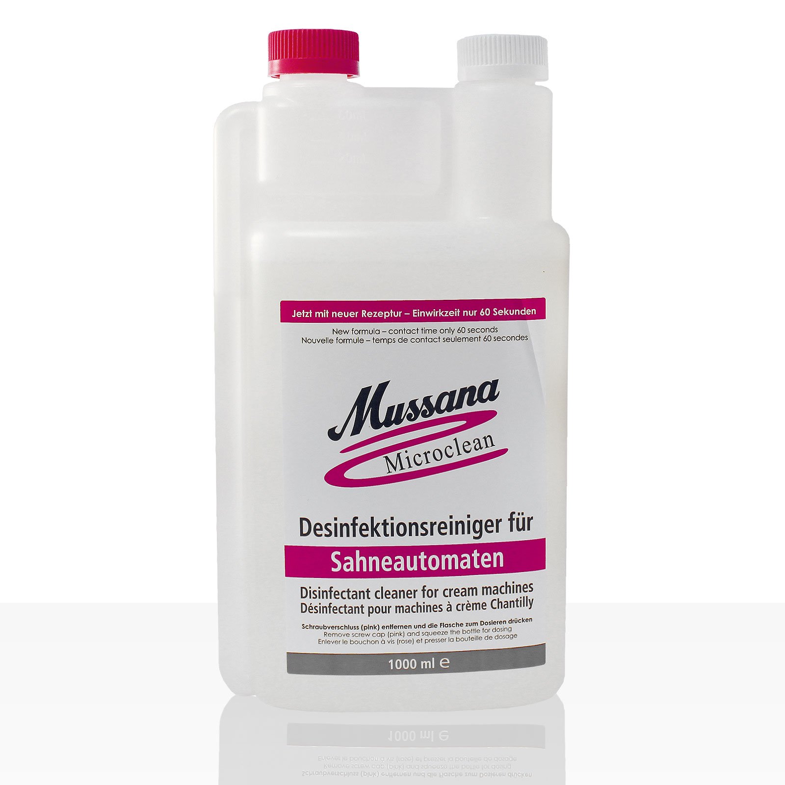 Microclean Desinfektionsreiniger für Sahneautomaten Karton 12 x 1l