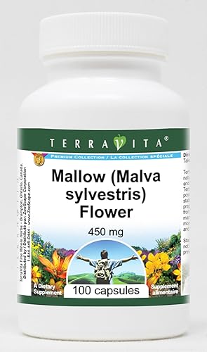 Flor de Malva (Malva sylvestris) - 450 mg (100 Cápsulas, ZIN 511606)