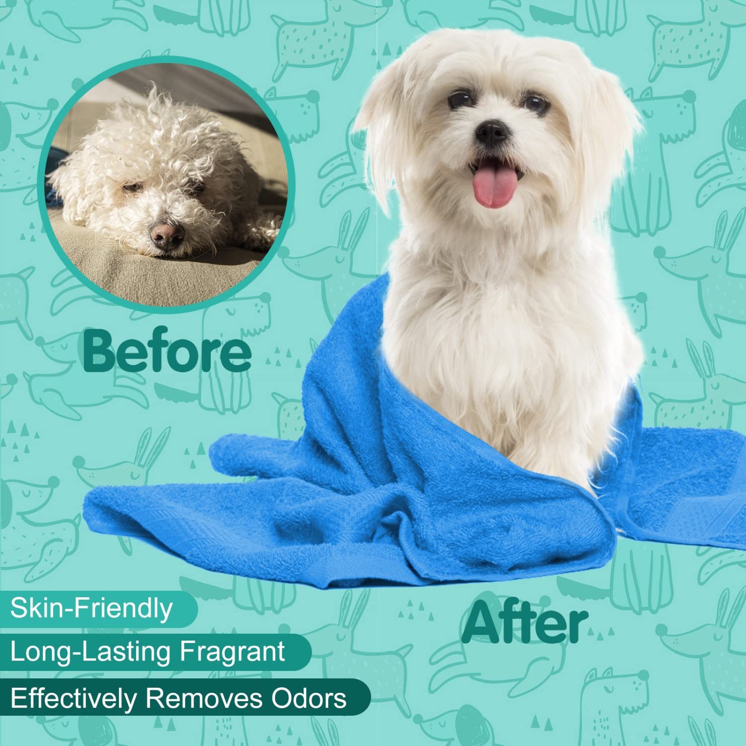 Shampoo per Cuccioli di Gattini Sicuro e Non irritante,Shampoo per Cani e Gatto Pelli Sensibili,Protegge le Pelli Delicate,Shampoo Cane Idratante e Ammorbidente con Profumo di Cocco(500ml)