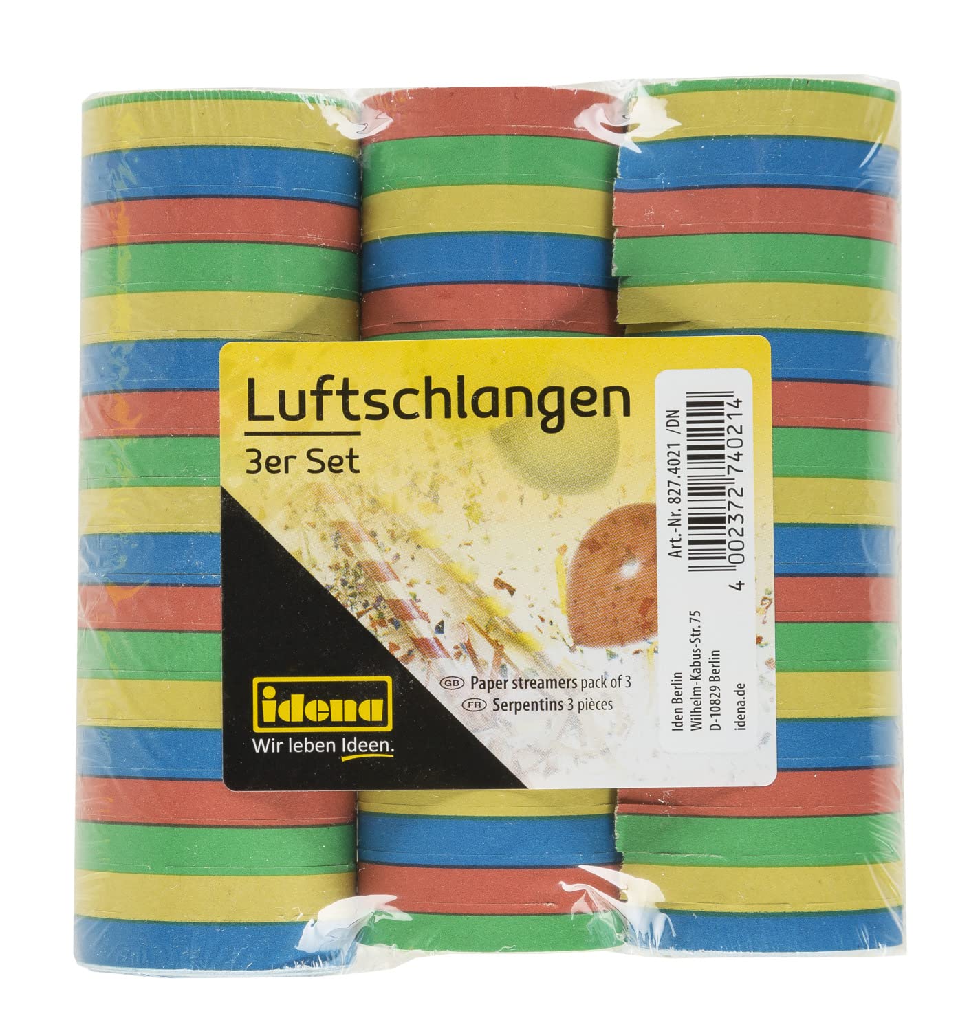 Idena 8274021 - Luftschlangen – Bild 2