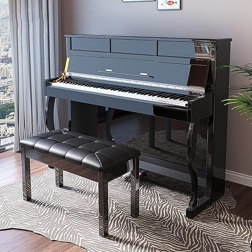 Miniatura 7 de Papel tapiz brillante negro autoadhesivo, extraíble, de 15.8 x 118 pulgadas, impermeable, papel adhesivo negro para encimera, armario, muebles,