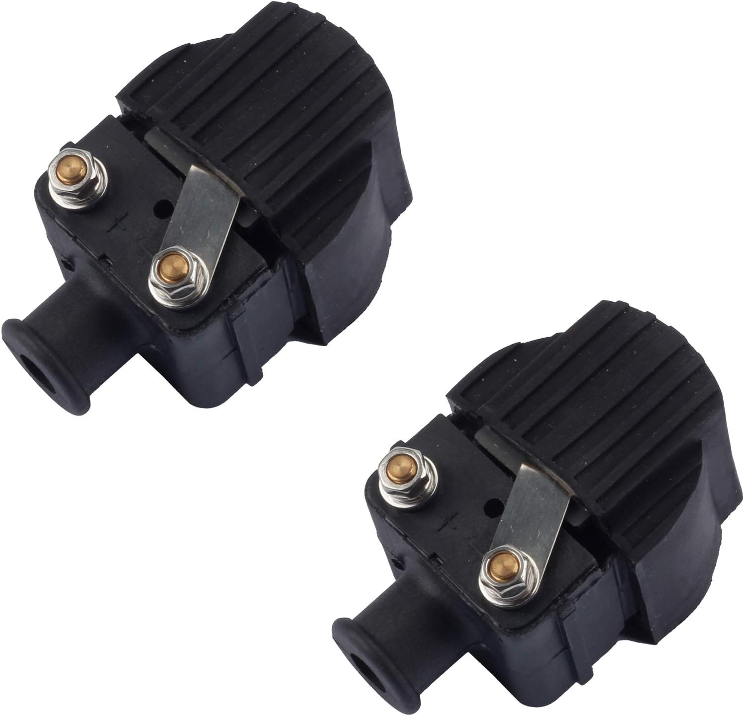 Dasbecan 2pcs Ignition Coil Compatible with Mercury Mariner Chrysler Force 1990-1995 Replaces# 339-832757A4 339-7370A13 18-5186