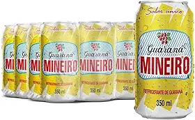 Refrigerante Guaraná Mineiro – Sabor Único e Refrescante (Guarana Mineiro Tradicional Lata 350ml -12 Uniades)